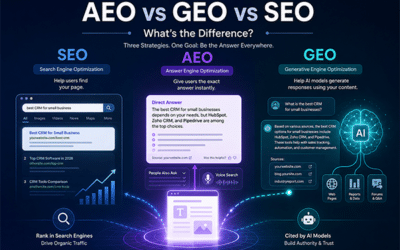 AEO vs GEO vs SEO