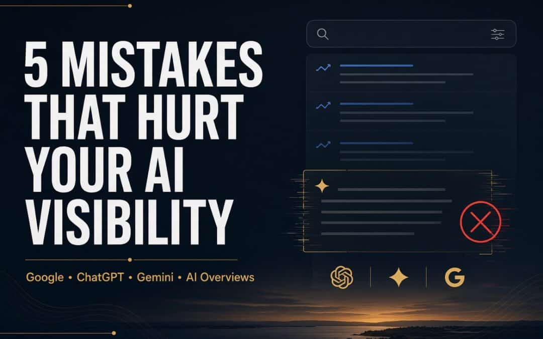 5 Mistakes That Hurt Your AI Visibility in 2026