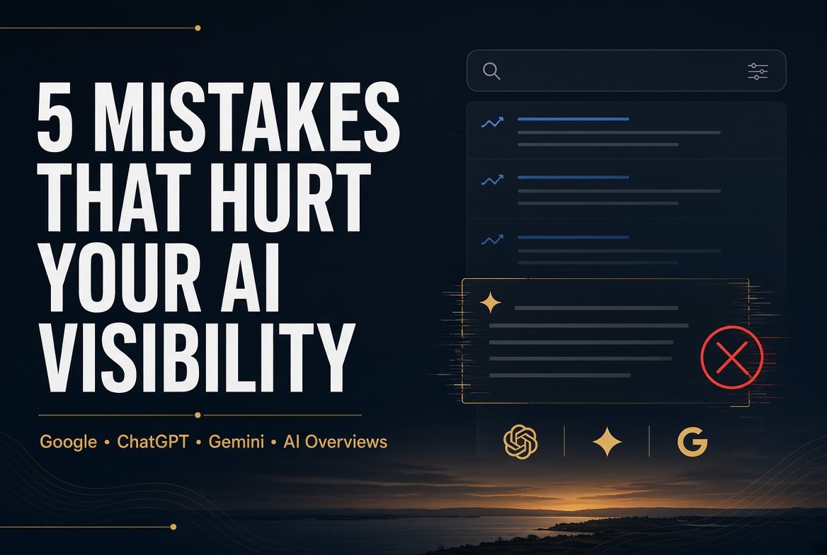 5 Mistakes That Hurt Your AI Visibility in 2026